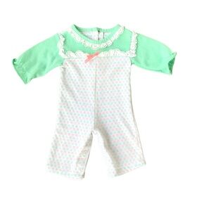 🌵Vintage Healthtex Infant Baby Girl 3 Months Romper One Piece🌵